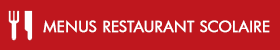 Menus restauration scolaire