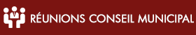 Réunions du conseil municipal
