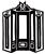 Logo Maison Bleue noir
